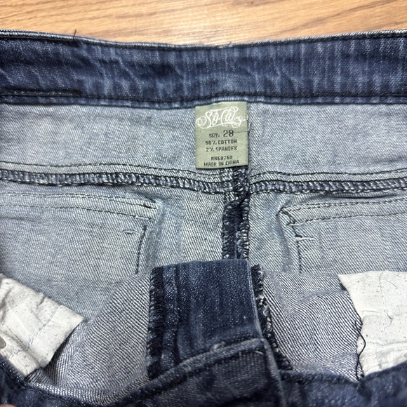 Vintage So Cal Mini Denim Skirt - Picture 4 of 5